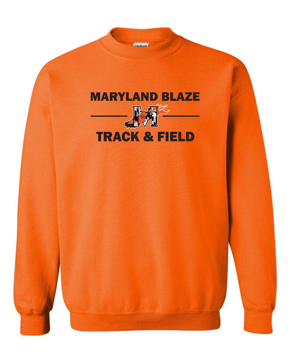 MD Blaze Orange Crewneck
