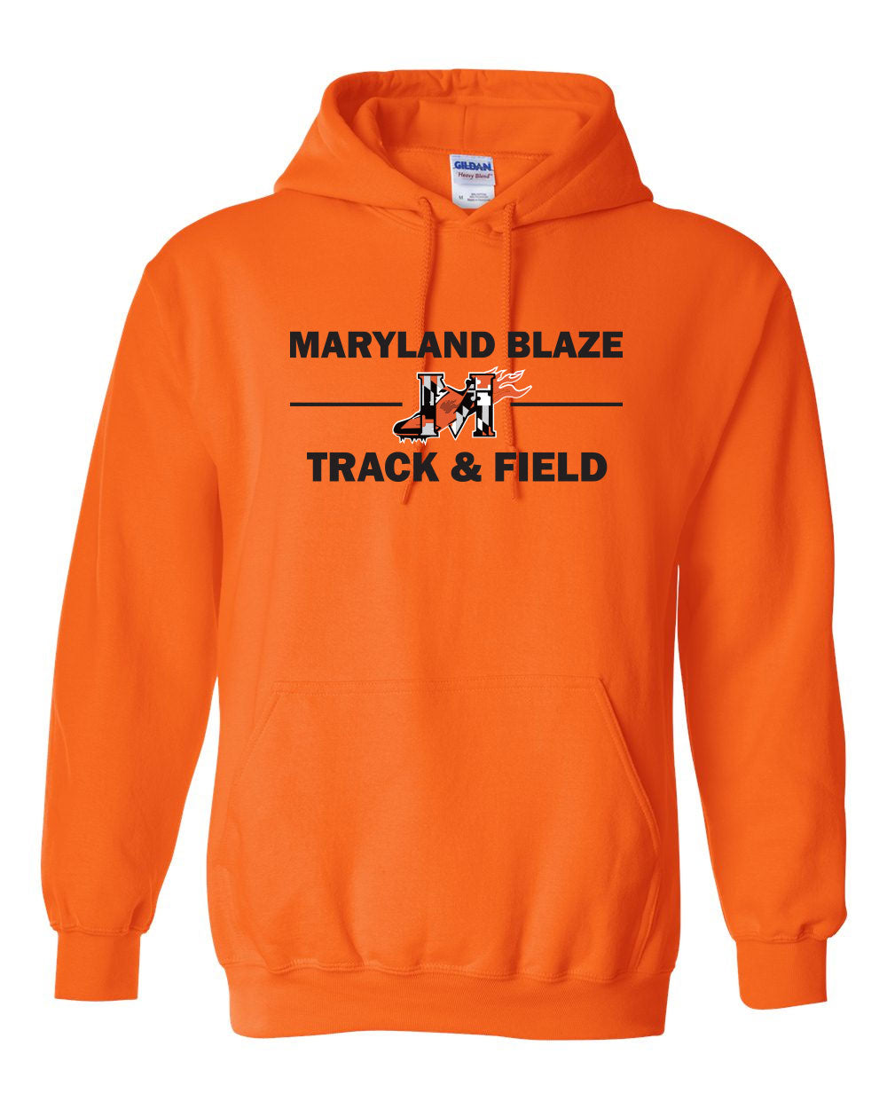 MD Blaze Orange Hoodie