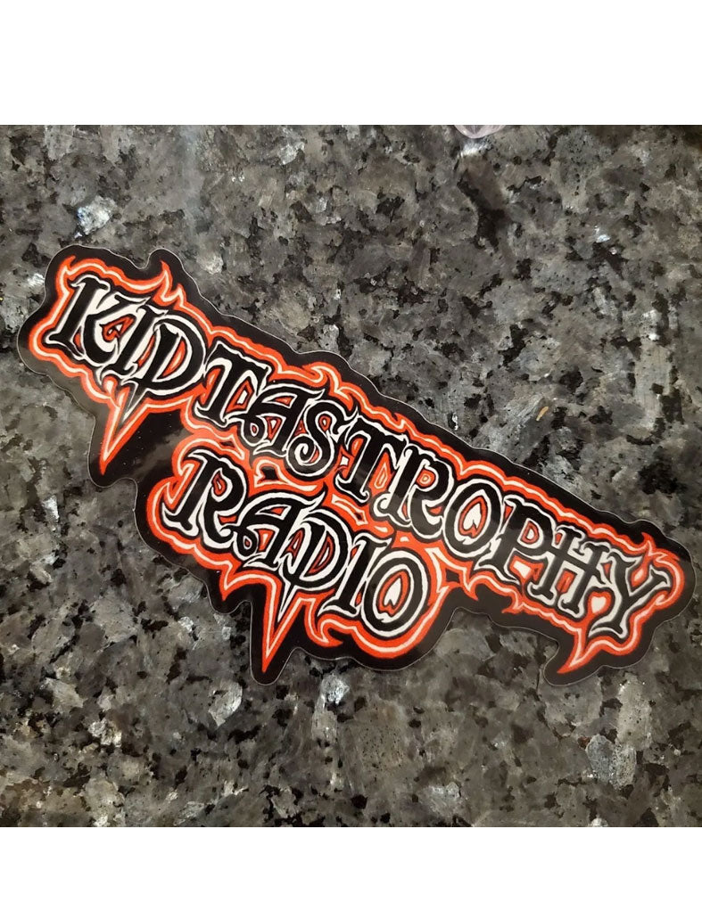 Kidtastrophy Logo Sticker