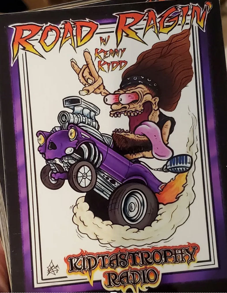 Kidtastrophy Road Ragin Sticker