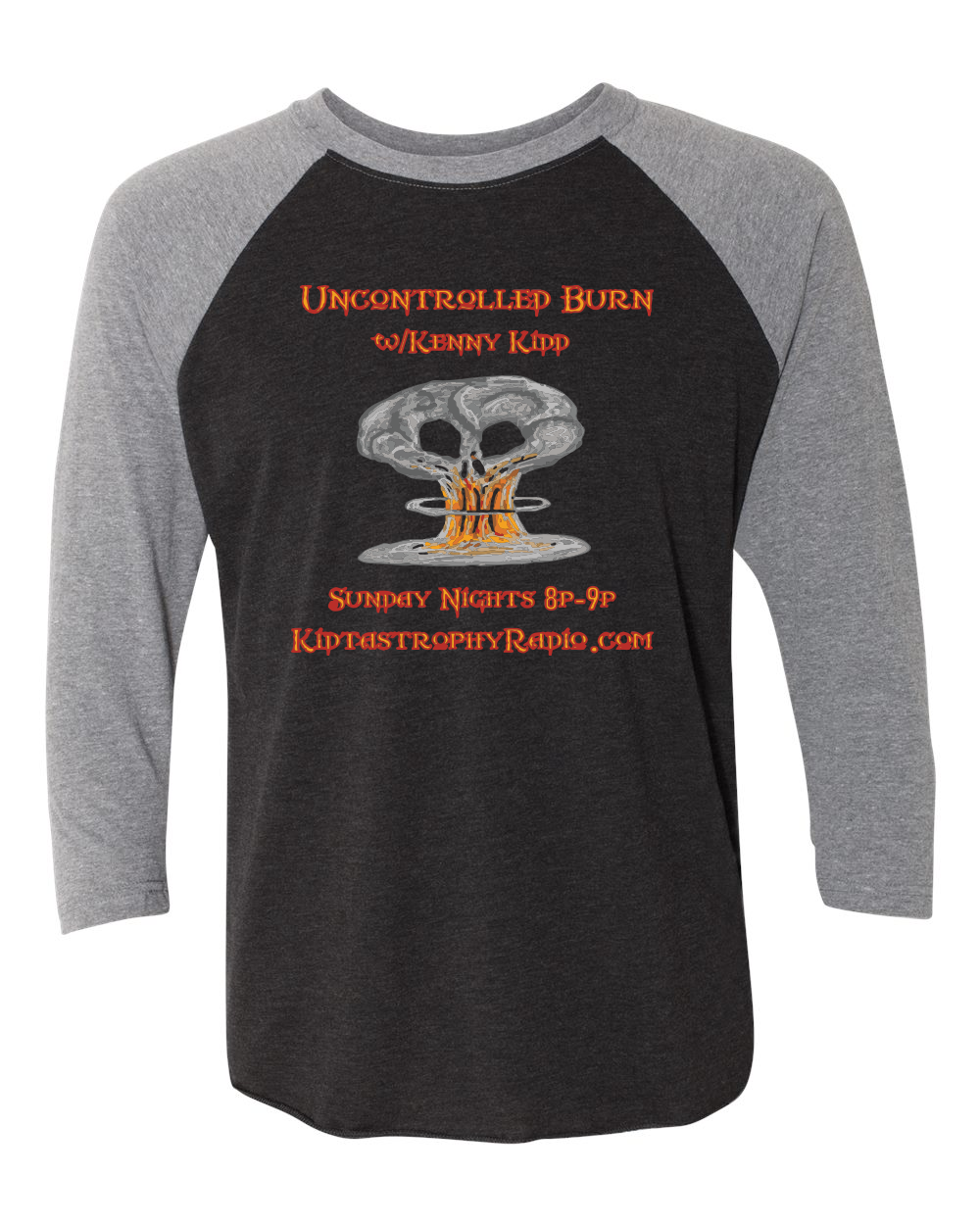 Kidtastrophy Uncontrolled Burn Raglan
