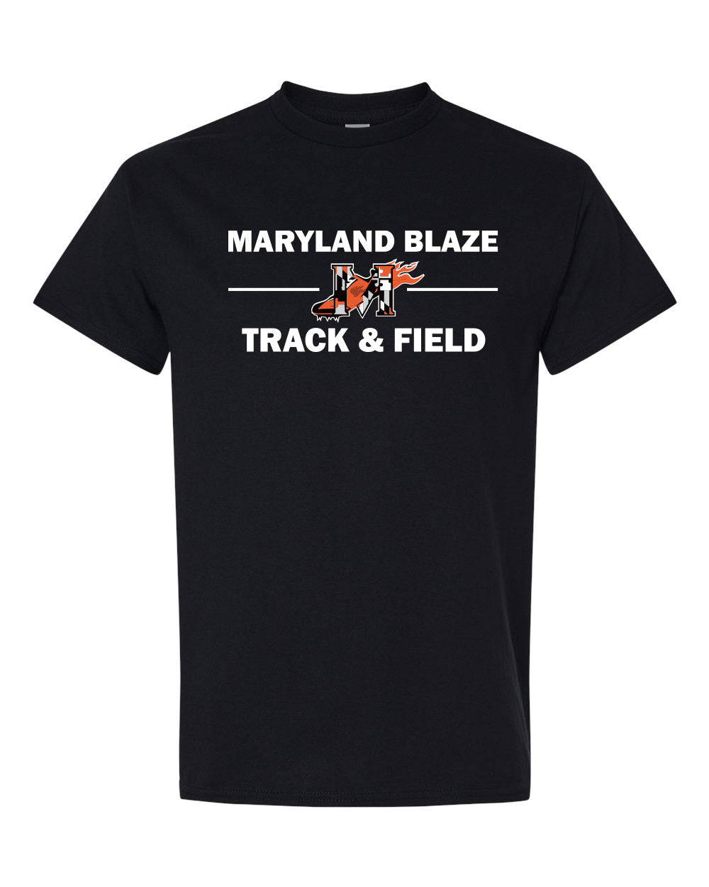 MD Blaze Black Tee