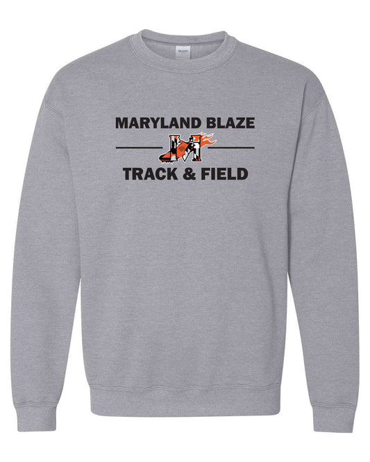 MD Blaze Gray Crewneck