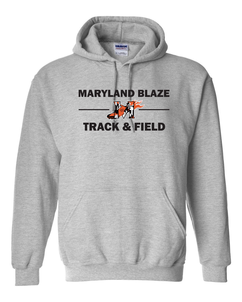 MD Blaze Gray Hoodie