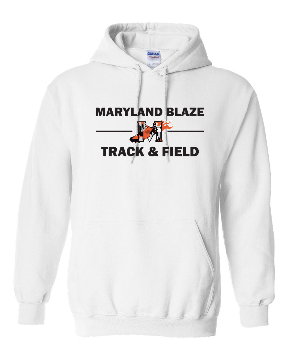 MD Blaze White Hoodie