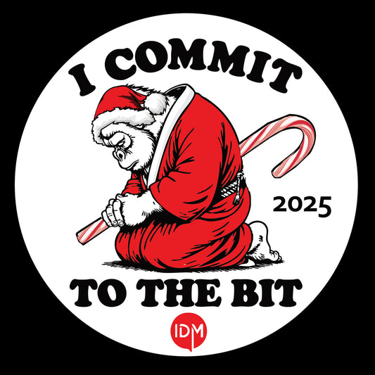 IDM Commit to the Bit Ornament