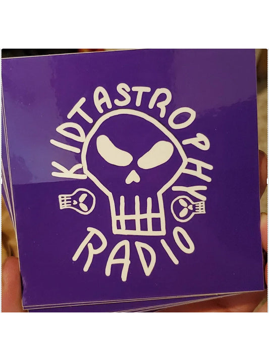 Kidtastrophy Allie Skull Sticker